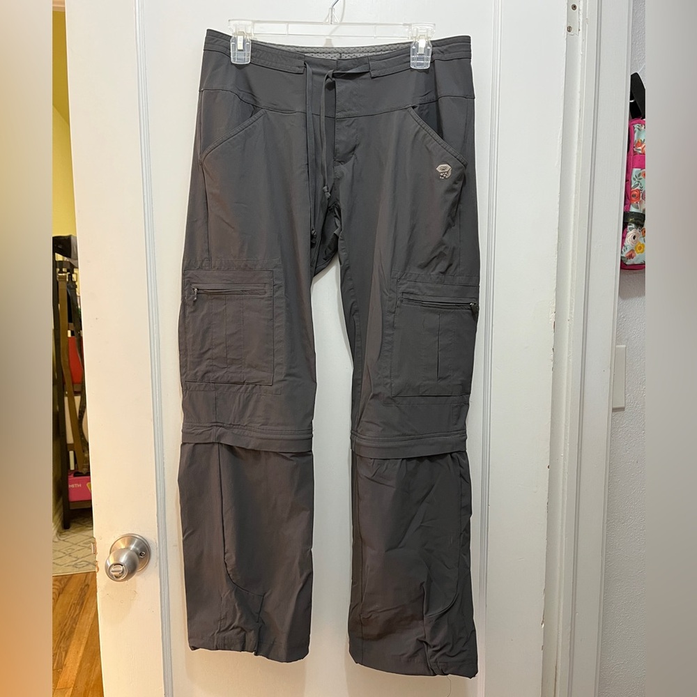 Mountain Hardwear Yuma Cargo Convertible Zip Off Pants, W’s size 8